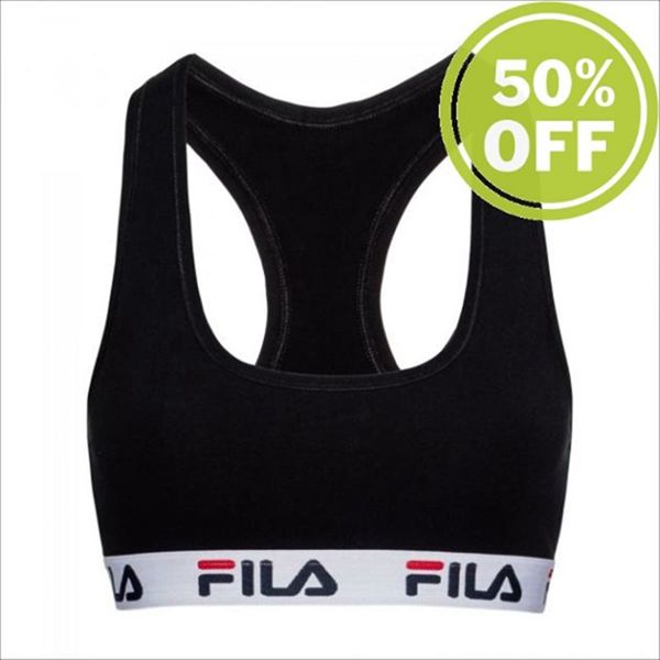 Fila Podprsenky Strihu Bustier Damske Čierne - 1 Pack Unlined Vypredaj - Slovakia 74189-CIDY